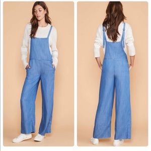 Lou & Grey Chambray Overalls